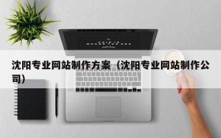 南漳沈阳专业网站制作方案（沈阳专业网站制作公司）